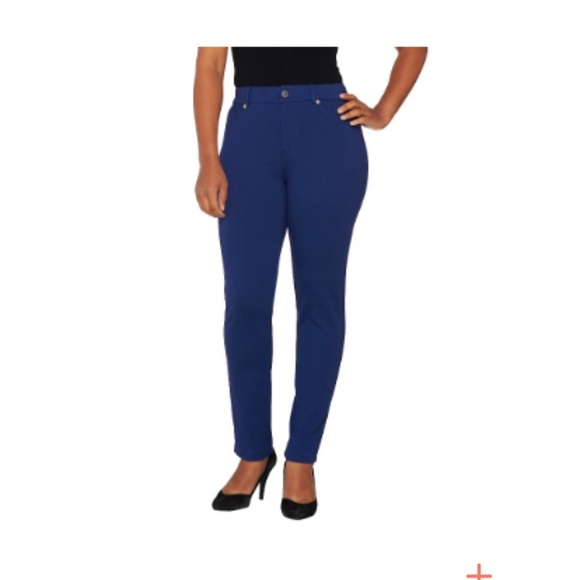 Isaac Mizrahi Pants - ISAAC MIZRAHI PETITE PONTE PANTS 18 PLUS